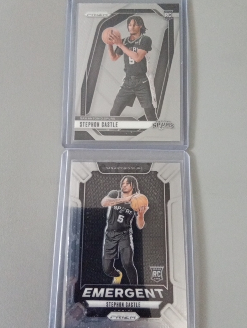 Panini Stephon Castle Rc Basketball Card Lot - Black & White